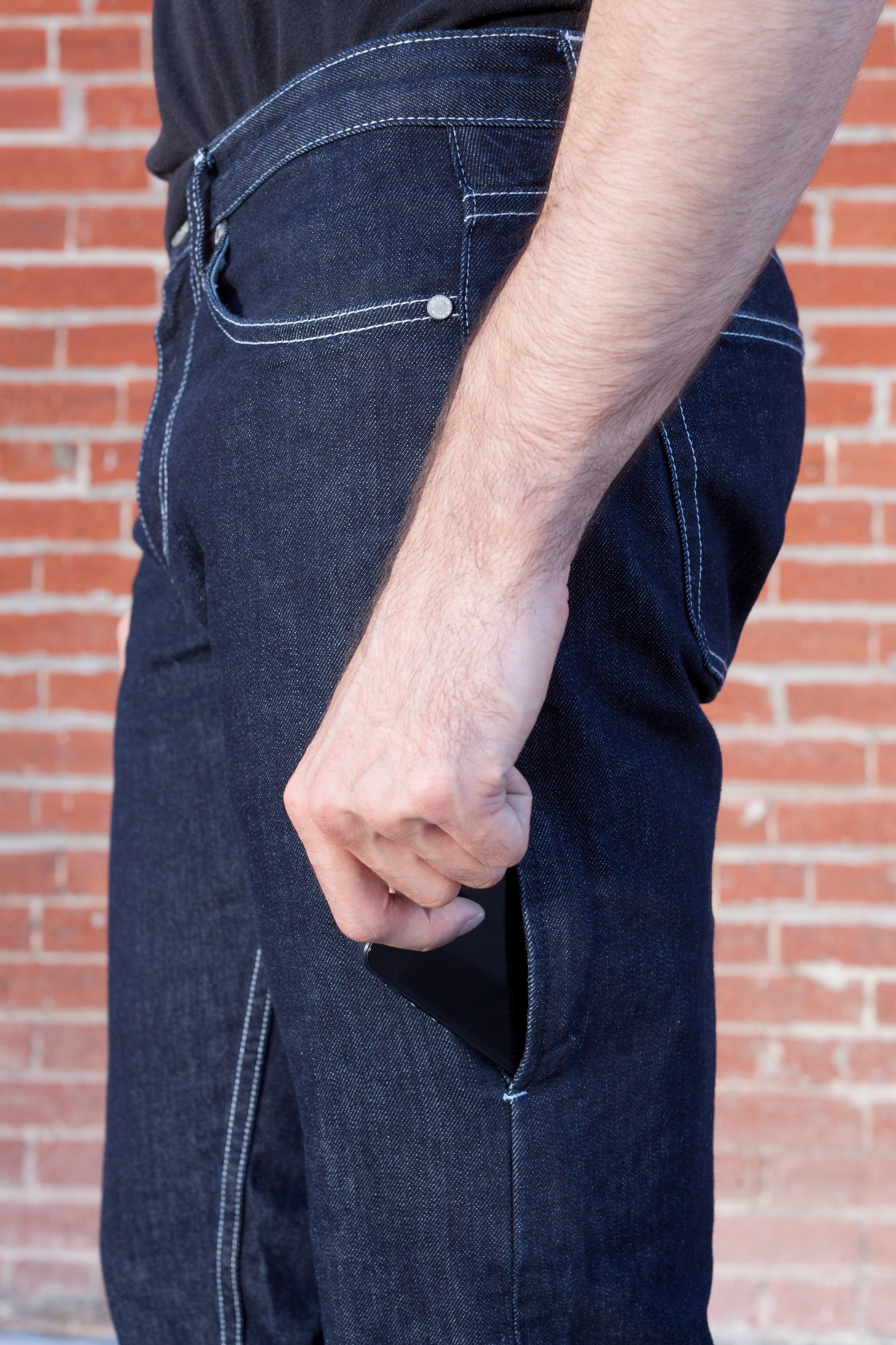 jeans with phone pocket